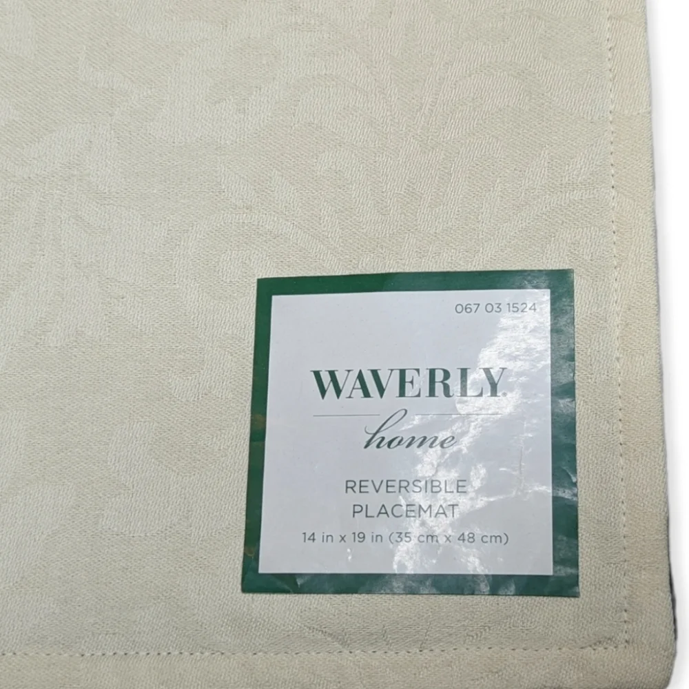 NWT Waverly Reversible Placemats Set of 7